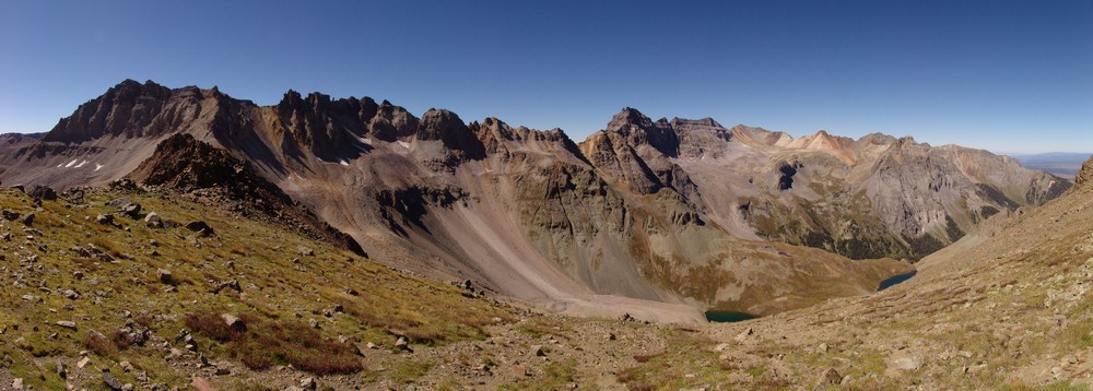 Blue Lakes Pass Pano